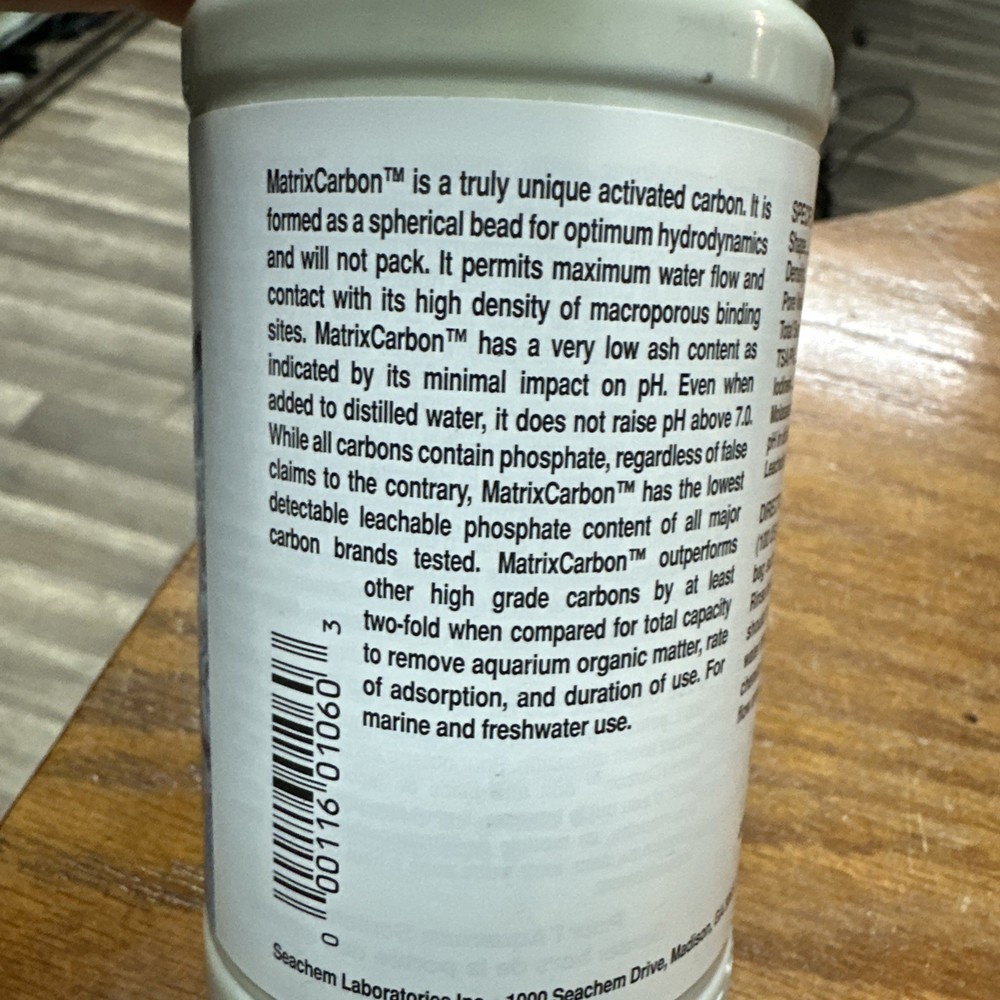 MatrixCarbon (250 mL) - Seachem