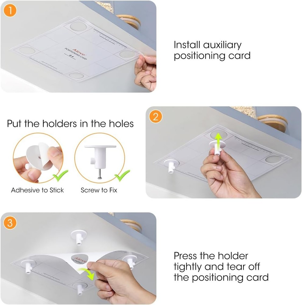 4 Pack Stand Mixer Attachment Holder Compatible with KitchenAid Mixer Tools