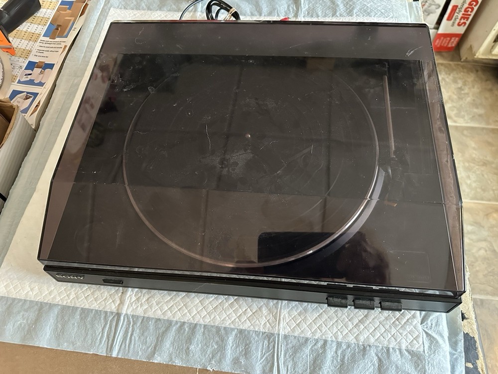 Sony Stereo Turntable System Model PS-LX250H