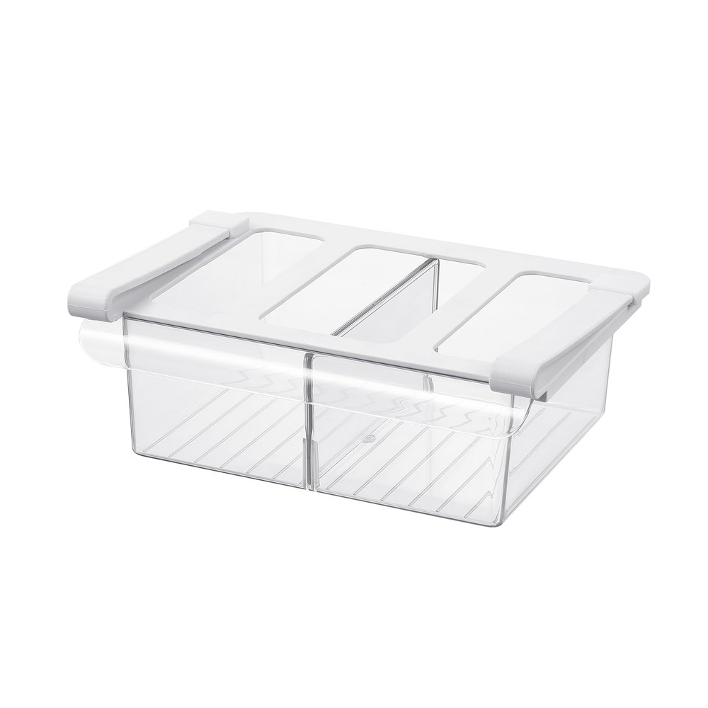 Bronkeeper PullOut Fridge Drawer Organizer  Under Shelf Storage Bins for Refr...
