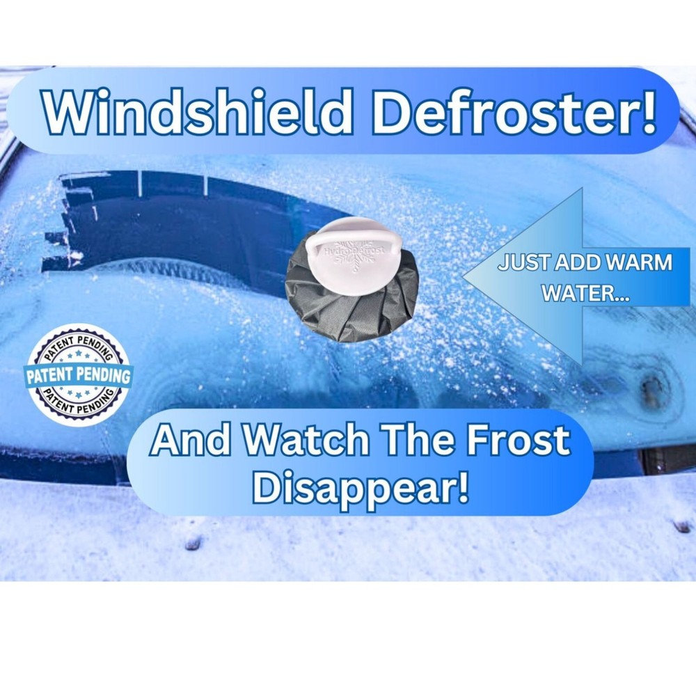 HydroDefrost 2.0 Windshield Defroster & Ice Remover | Fast De-Icing & Defrost
