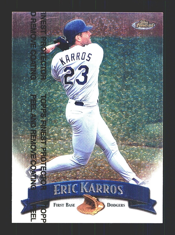 1998 Topps Finest Baseball / SEE DROP DOWN MENU FOR CARD YOU WILL RECEIVE.