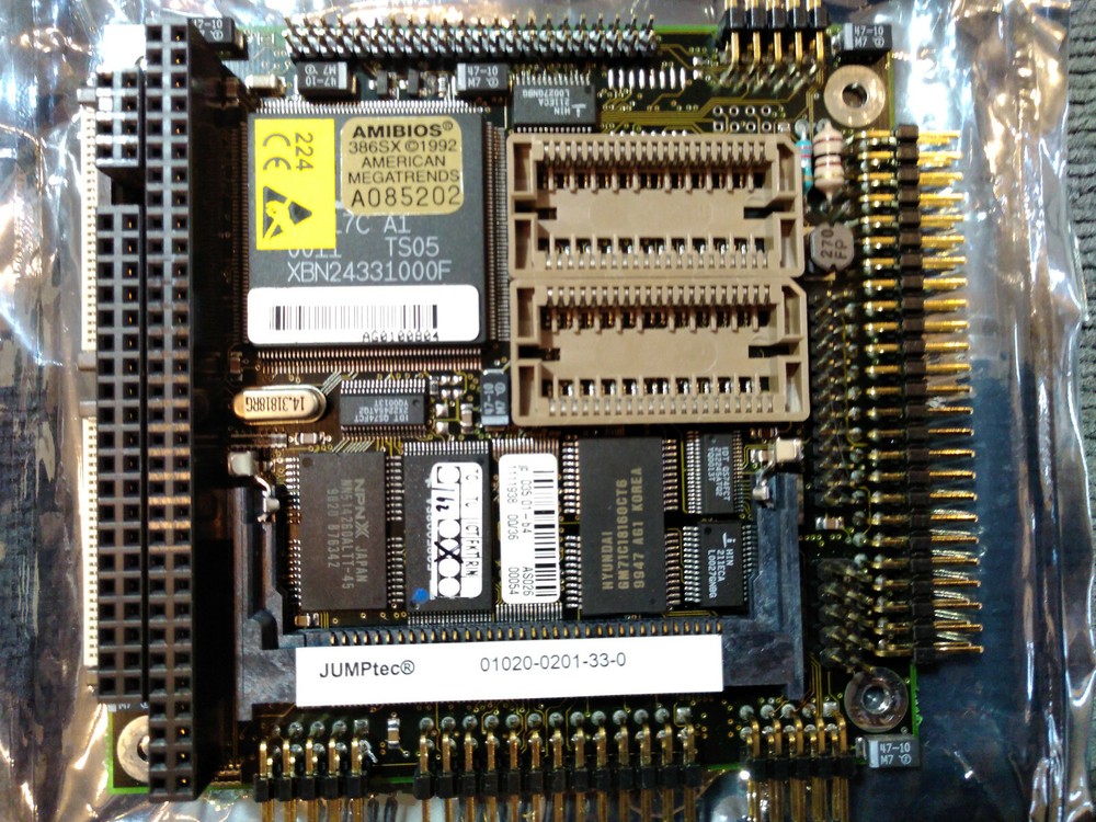 SICK MCS 100E CD HW PD CPU Board 386SX25 Mhz