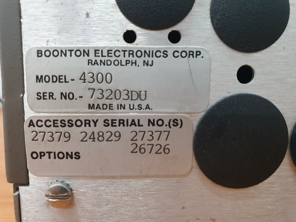 Boonton 4300 RF Powermeter