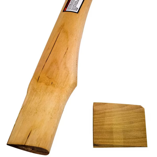 Axe Replacement Handle Tool 36 in Durable Hickory Fits Use for 3 Lbs to 5 Lbs