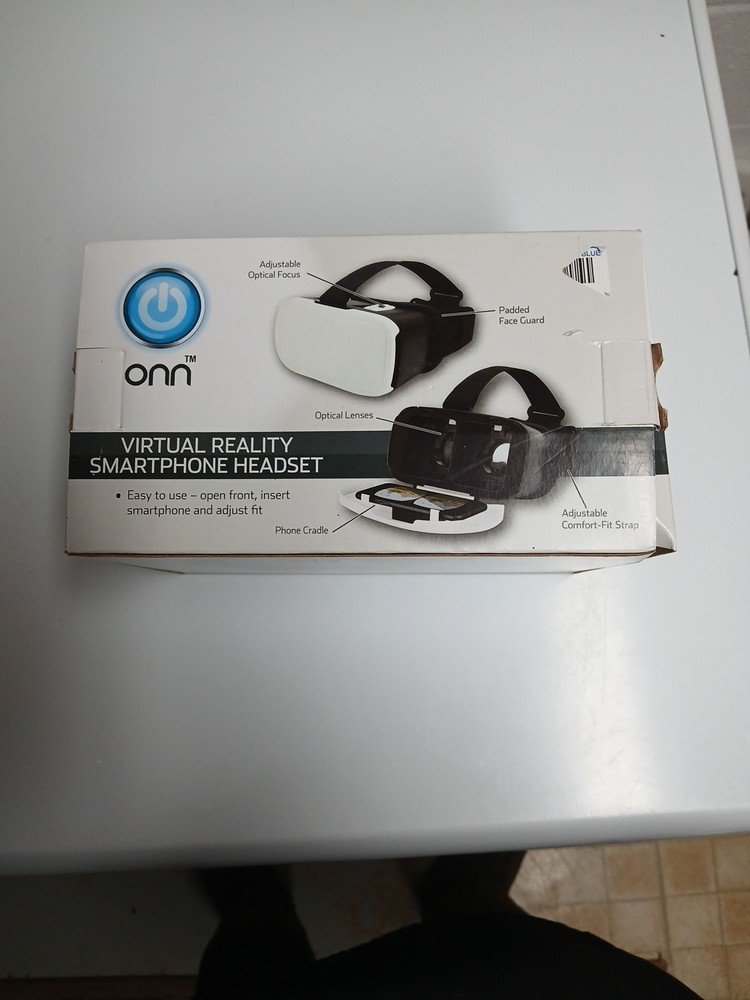 ONN Virtual Reality SmartPhone Headset - Red