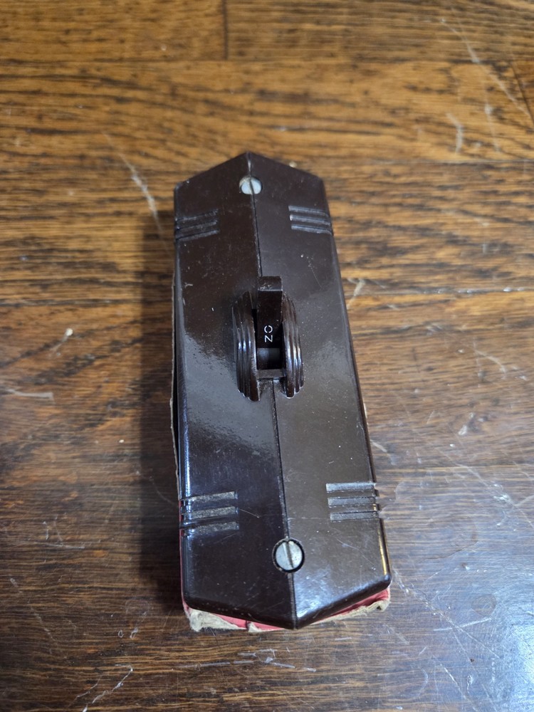 Vintage NOS Monowatt Bakelite Light Switch