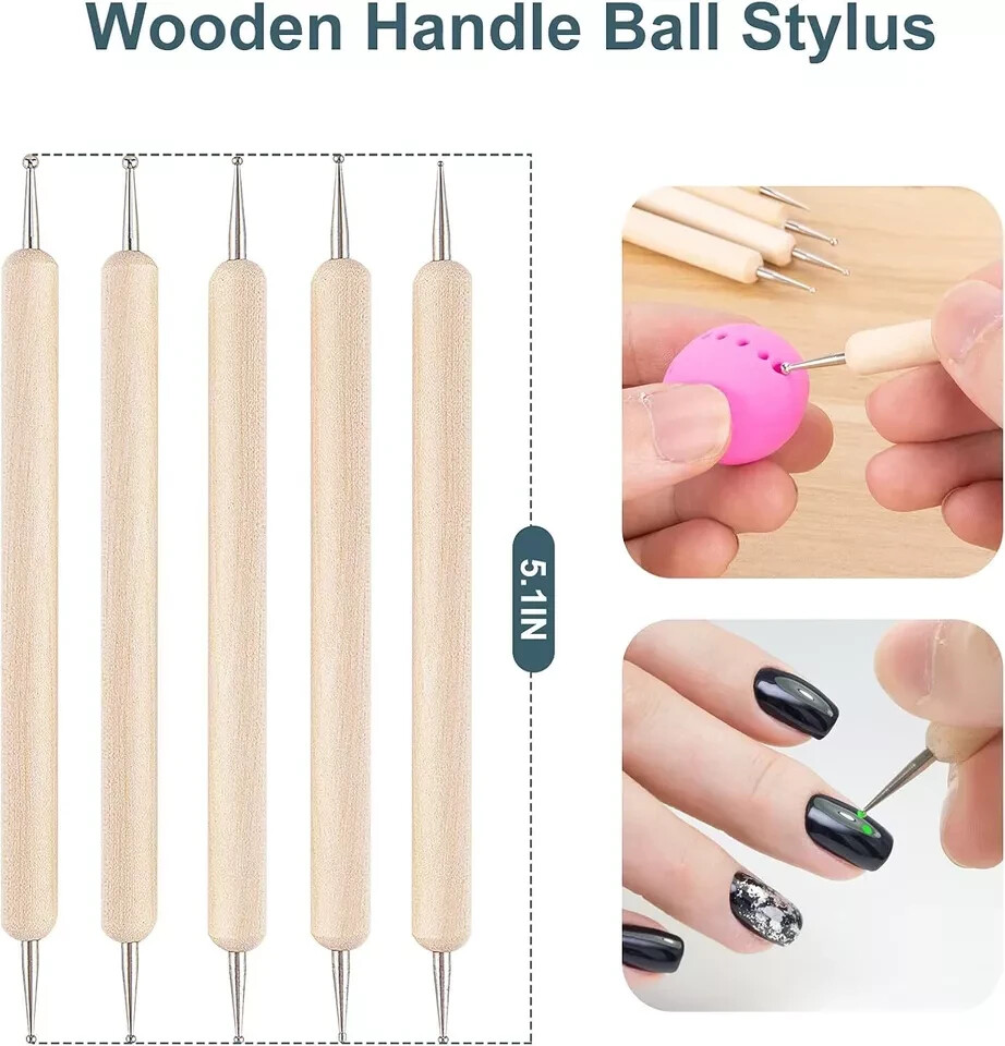 Clay Tools Kit, 25 PCS Polymer Tools, Ceramics Sculpting Multicolor