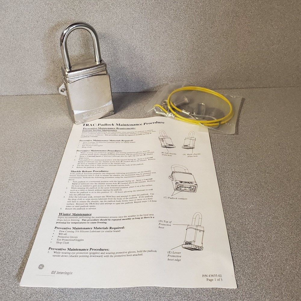 SUPRA TRACCESS TRAC-Padlock (NEW)!!!