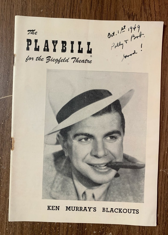 Vintage Playbills & Programs Various Theaters & Shows Each Sold Separately