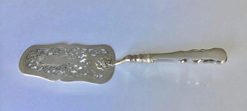 Austro Hungarian 1857 Solid 12 silver fish 🐟 Serving Piece