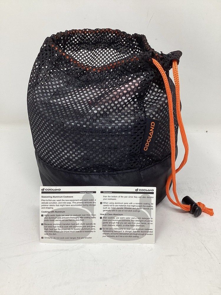 ODOLAND Camping Cookware Mess Kit