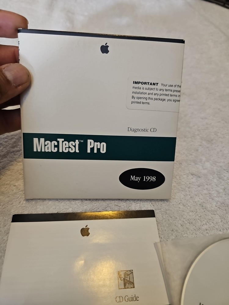 MacTest Pro May 1998 For Power Macintosh Cd Guide