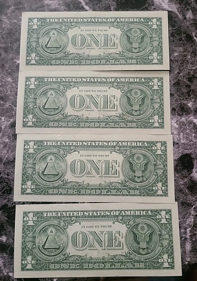 New $1 Dollar BILLS