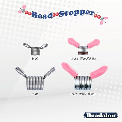 Bead Stopper, Combo Pack, 4 Small, 4 Large, 8 pc Combo Pack, 8 pc