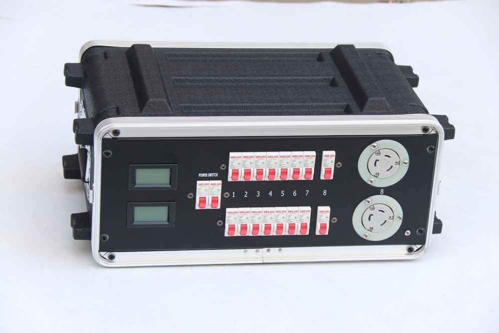 Camlock Input Supply 28*Edison Output Socket Power Distribution Box Stage Audio