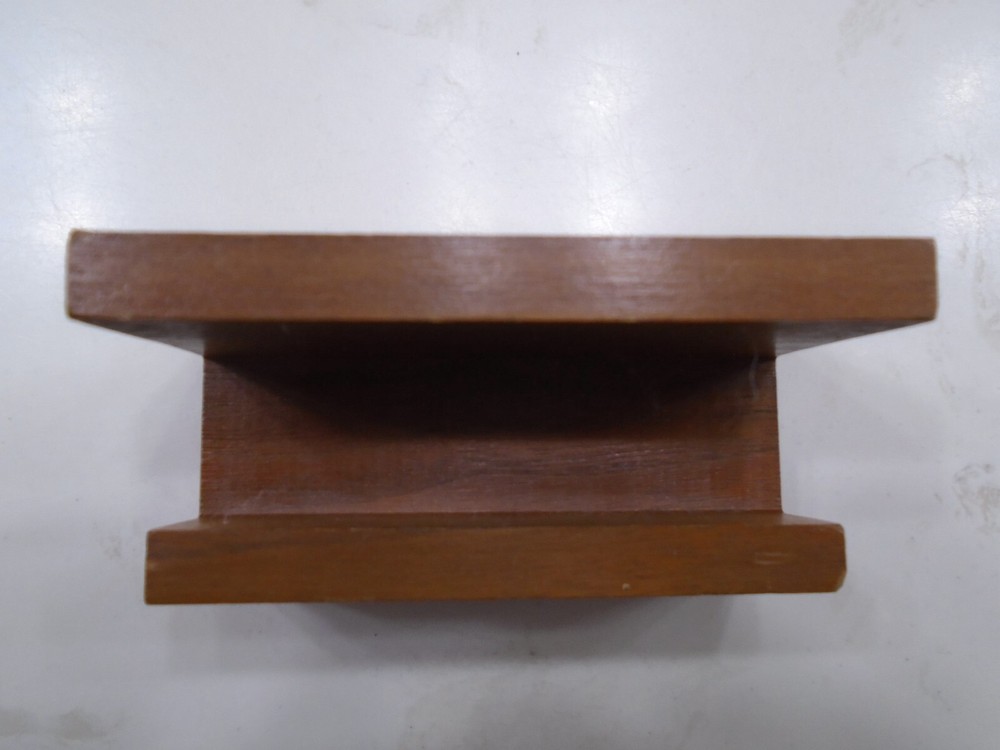 OIL PATCH Laser Engraved Desktop Organizers 3 Piece Set. Cut From Solid Walnut.