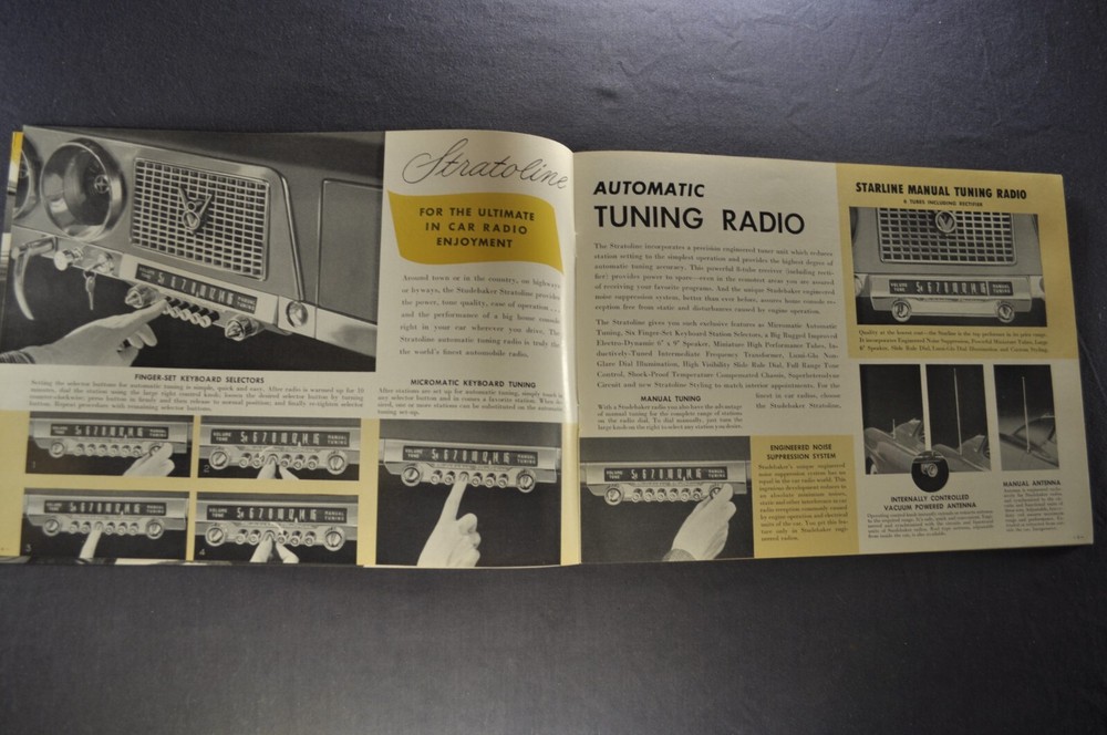 1952 Studebaker Accessories Brochure Commander Champion Excellent Original 52