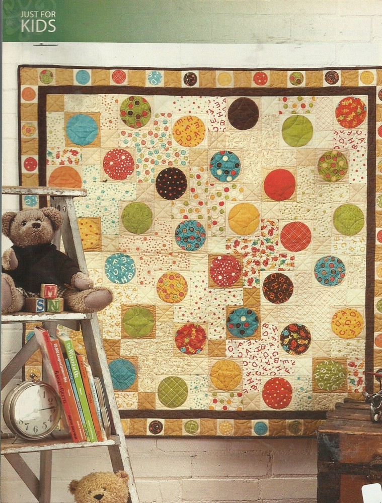 B0597  OH LOLLIPOP WALLHANGING QUILT PATTERN/INSTRUCTIONS
