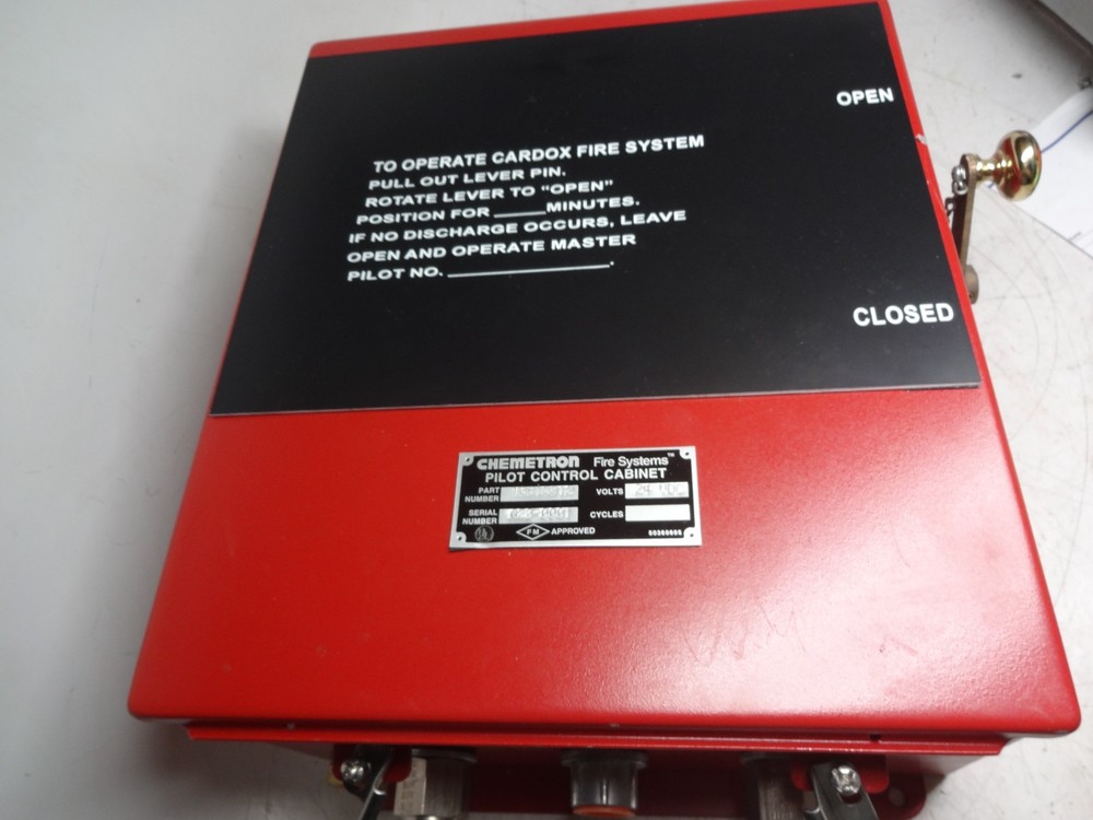 Chemetron Fire Systems 10610812 Pilot Control Cabinet