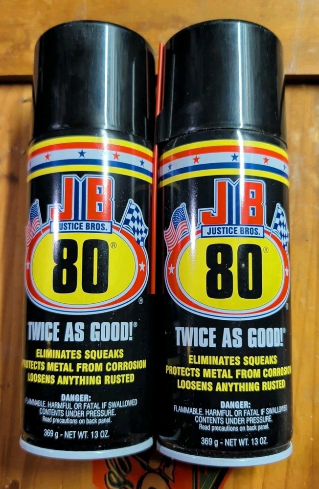 Justice Brothers JB80 Lubricant/Penetrant  2 Pack