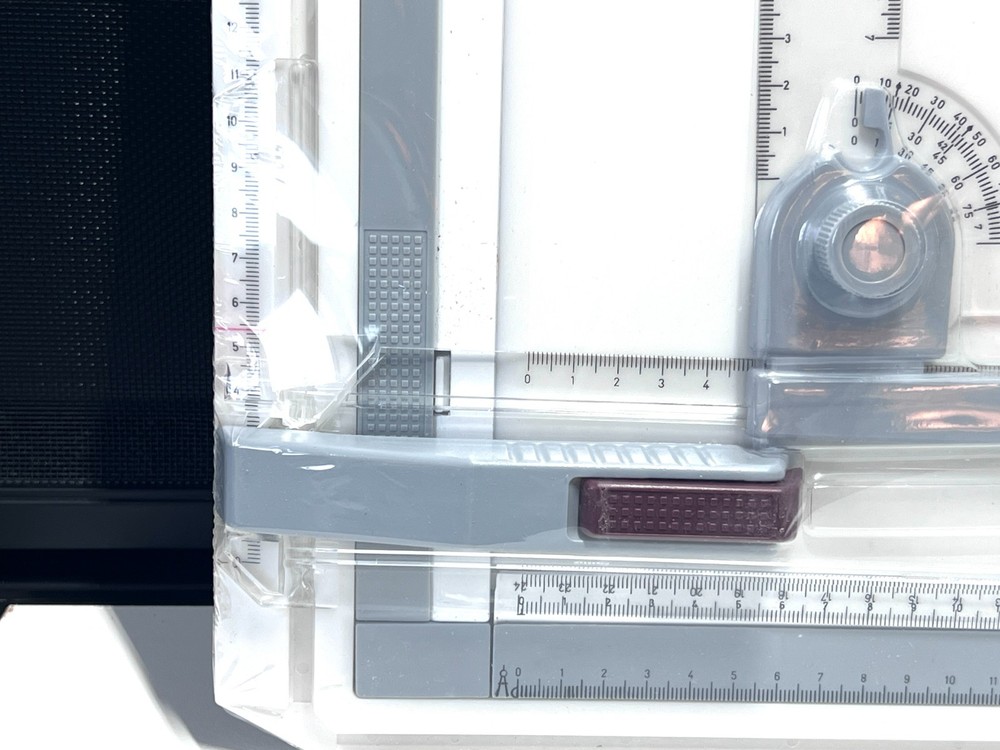 A3 Portable Drawing Board, Multi-Function Metric Drafting Table with Clear Rule