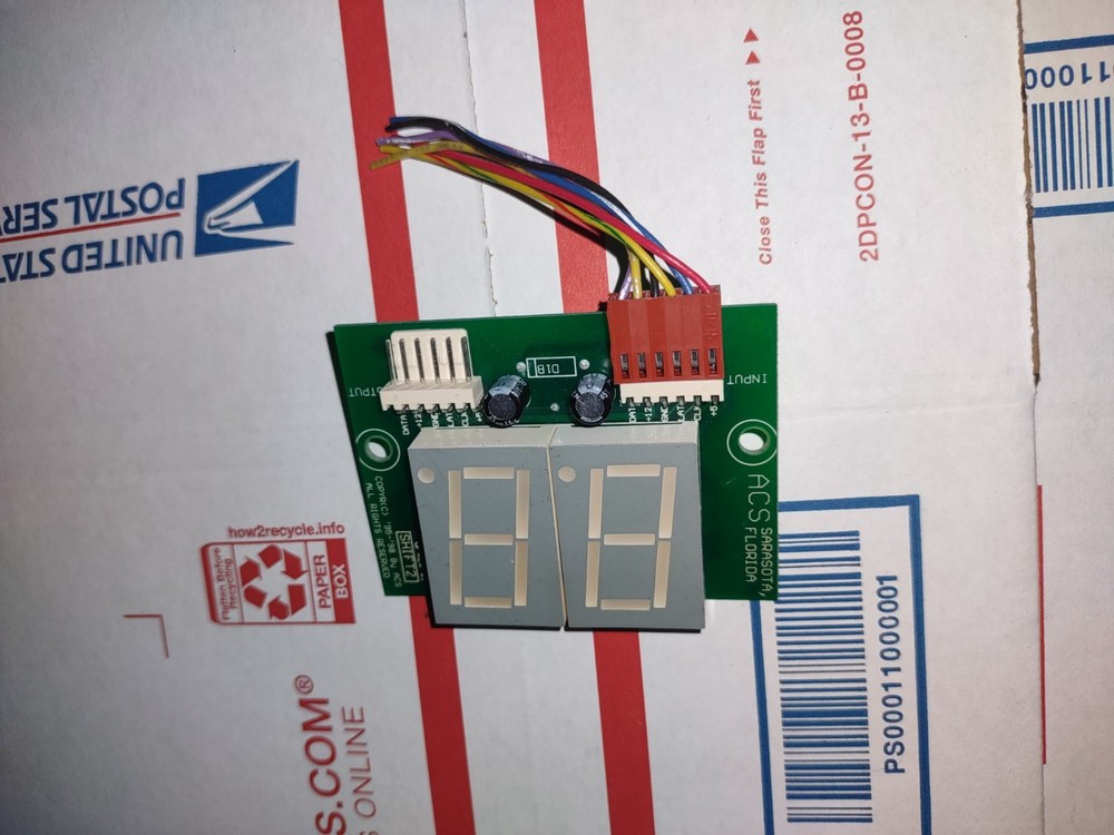 drill o matic arcade redemption pcb part #212