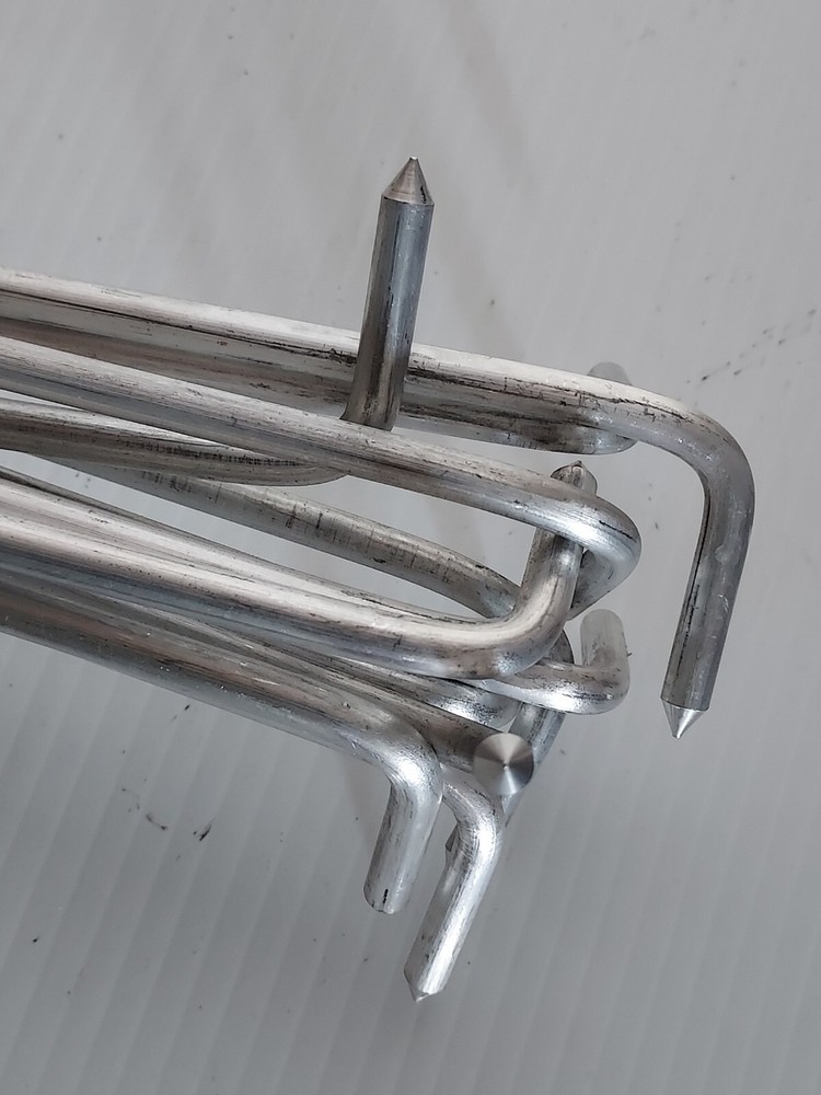 Plastic Processing Equipment N1432 PRESS TOOLS 1/4" D X 38" L, Aluminum Pkg. 12)