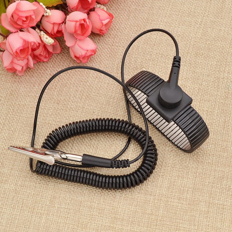 1 Pc Anti Static Wrist Strap ESD Discharge Band Pretect Static Shock Electronic