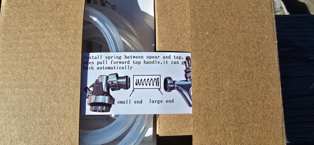 128oz Stainless Home brew Pressurized Beer Mini Keg & Regulator NEW