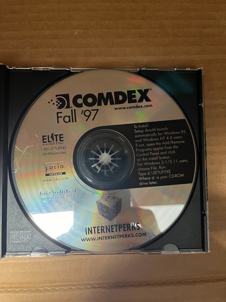 COMDEX Fall '97 CD-ROM