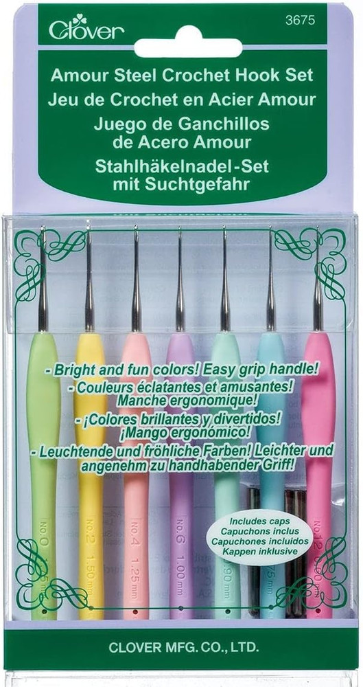 Amour Steel Crochet Hook Set