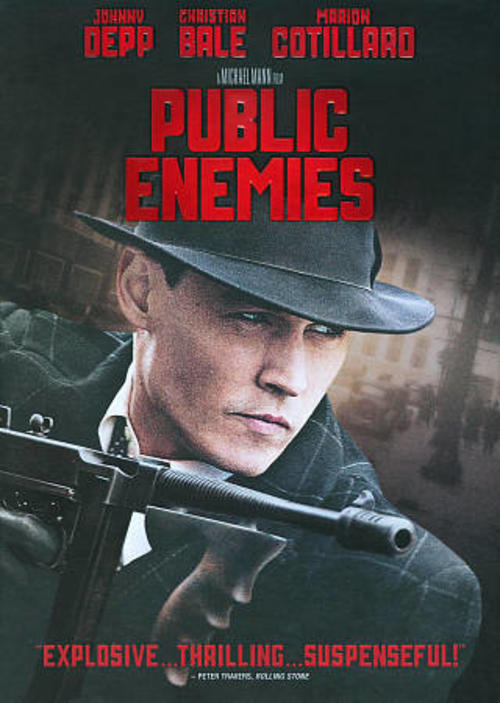 Public Enemies (DVD, 2009, Widescreen) NEW