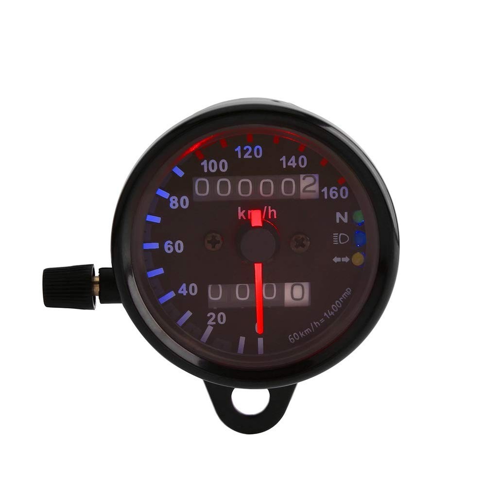 Odometer, 1 Piece, Universal, Motorcycle, Speedometer, Indicator, Dual N...