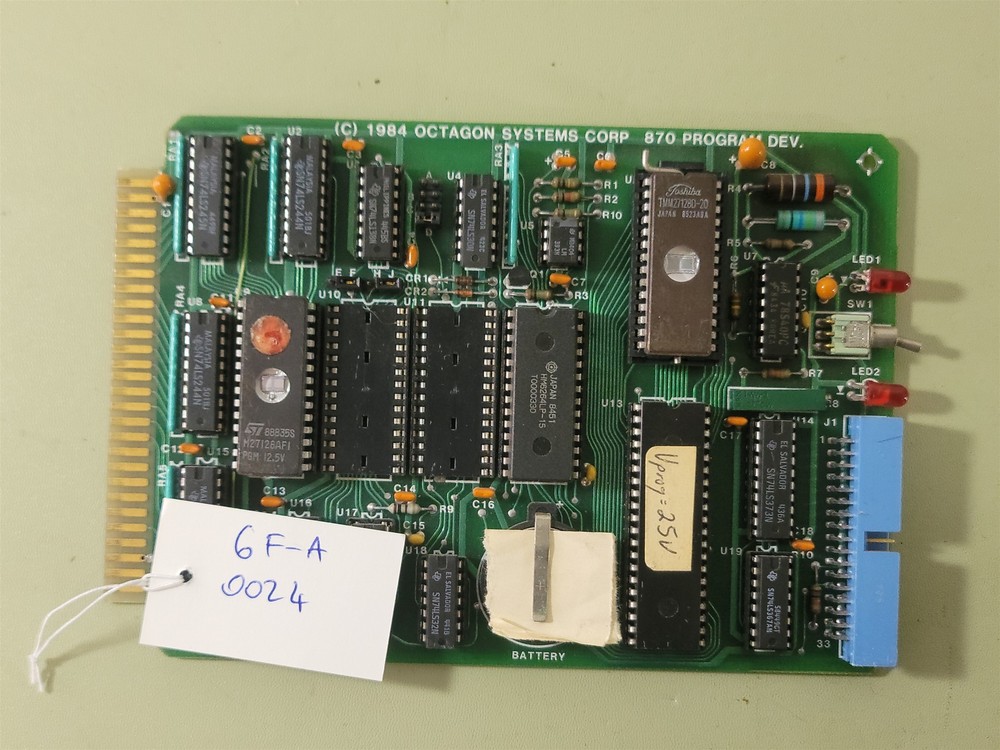 Octagon Systems 870 Program Dev. Board w/ Toshiba TMM27128D-20