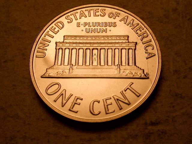 1962 Gem Proof Struck Thru Thread on Reverse Lincoln Cent MUST SEE!!