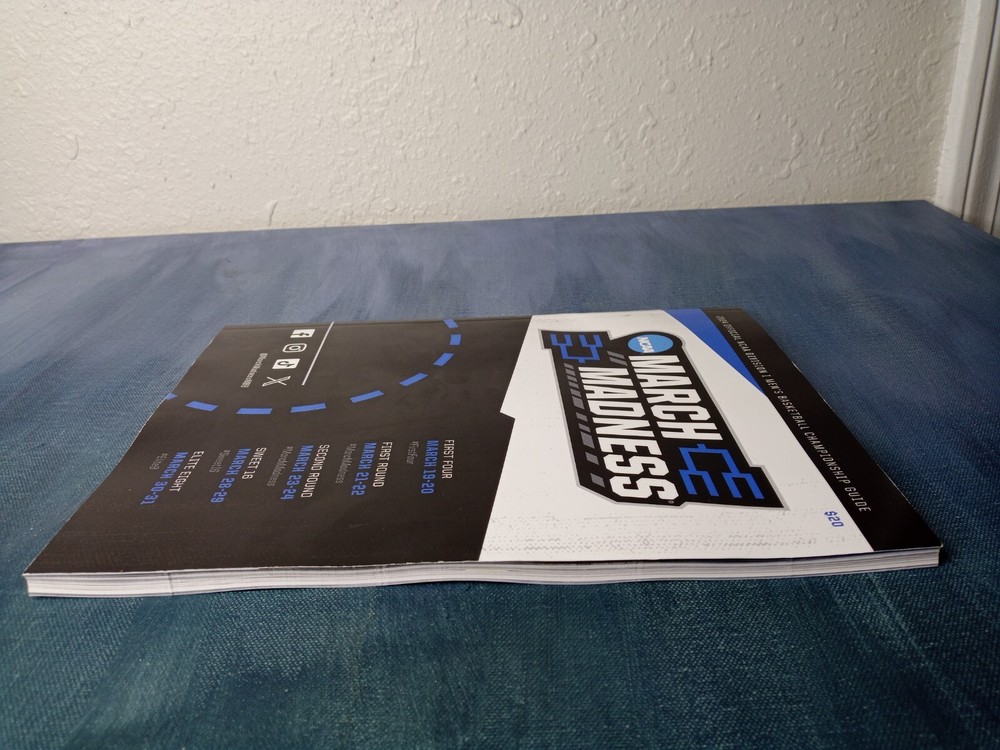 2024 NCAA March Madness Championship Guide Program All 68 Teams