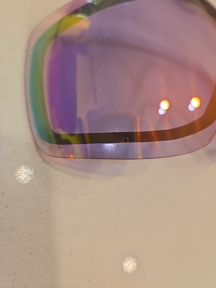 Smith I/O Chromapop Red Sensor Mirror Goggle Replacement Lens Ski