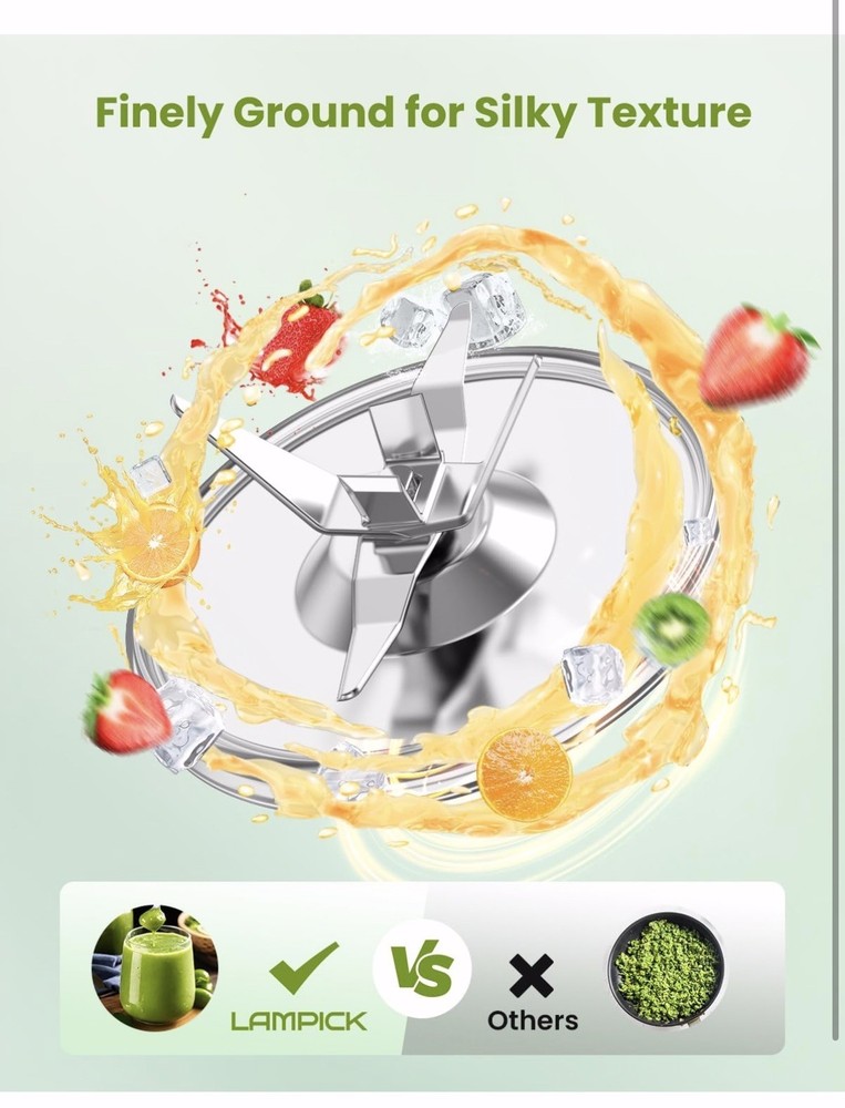 Lampick 900W Personal Smoothie Blender #PC-2115