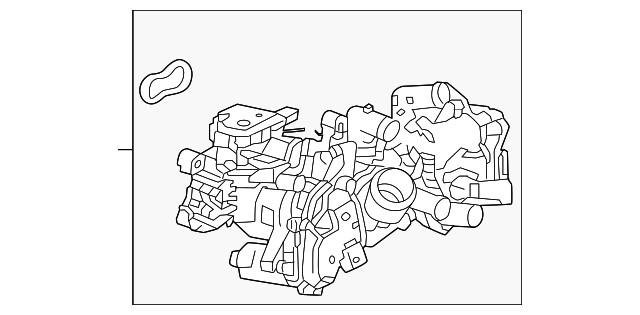 Genuine Engine Coolant Flow Control Valve 40009644