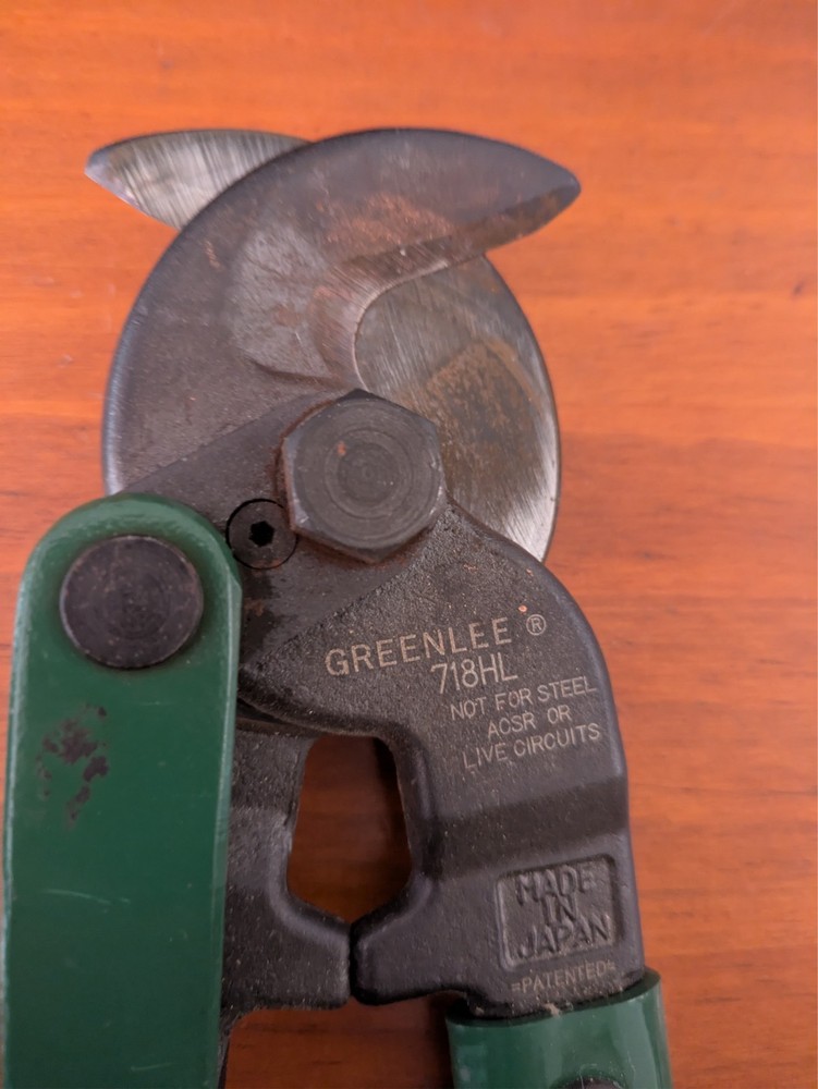 GREENLEE 718HL CABLE CUTTER