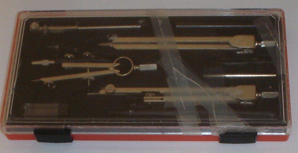 Vintage Technical Drafting Tool Set