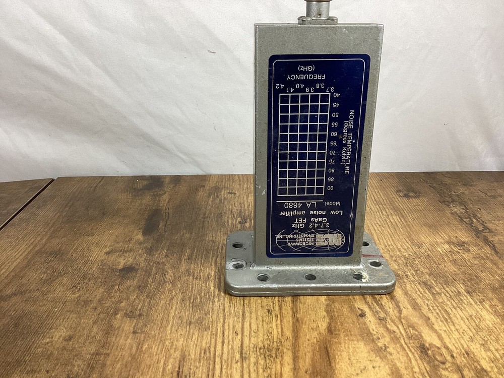 Microwave Systems Low Noise Amplifier LA4880