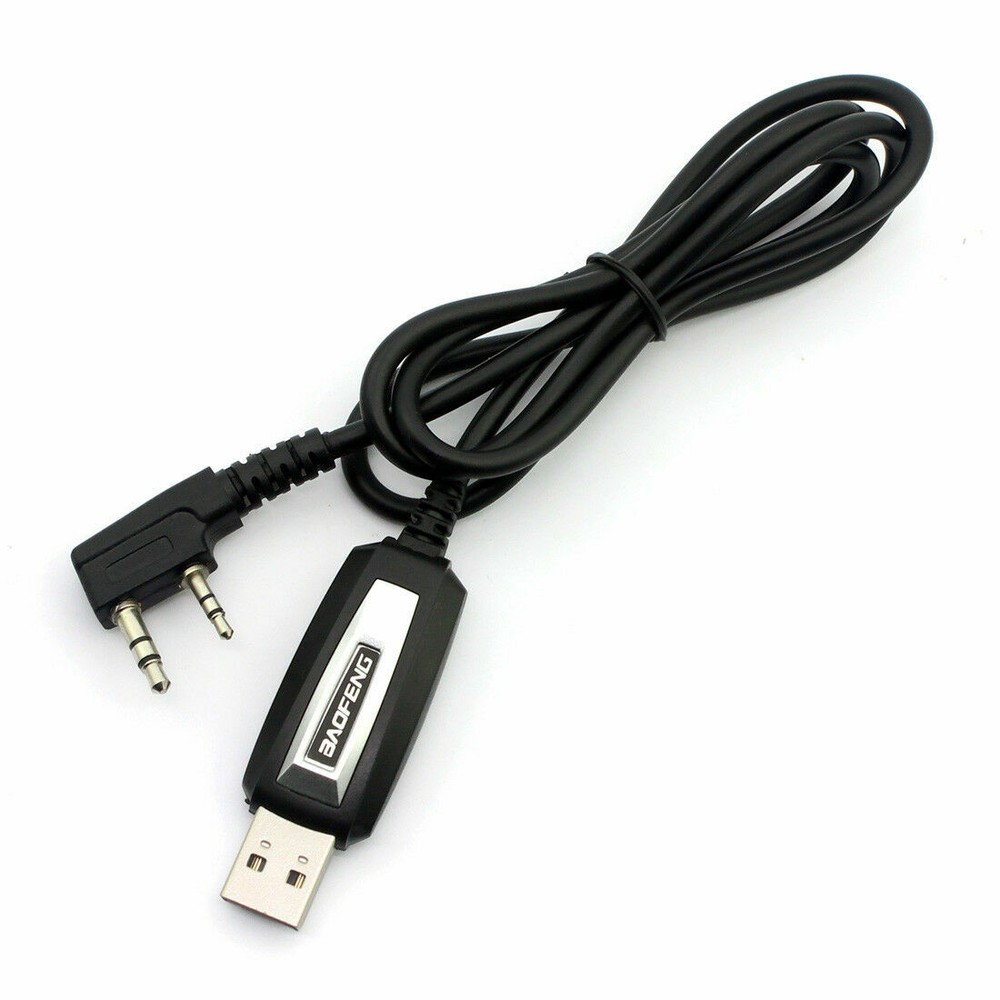 For Baofeng UV-5R BF-888S Radios USB 2 Pins Programing Cable Program Software CD