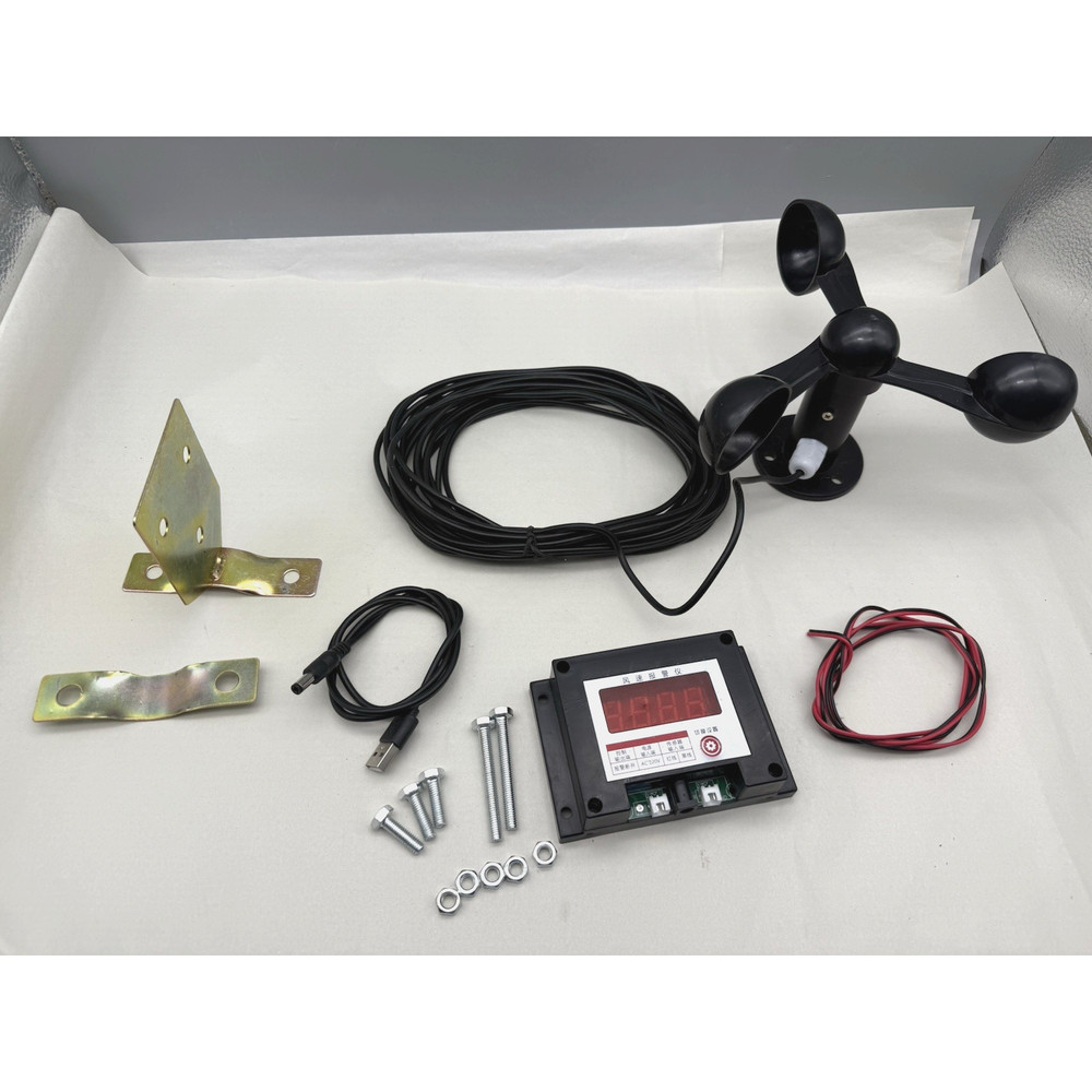 Tower Crane Wind Speed Meter Power Failure Memory Function *SELLING FOR PARTS...