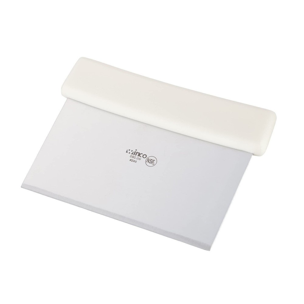 Winware Stainless Steel Dough Scrapers