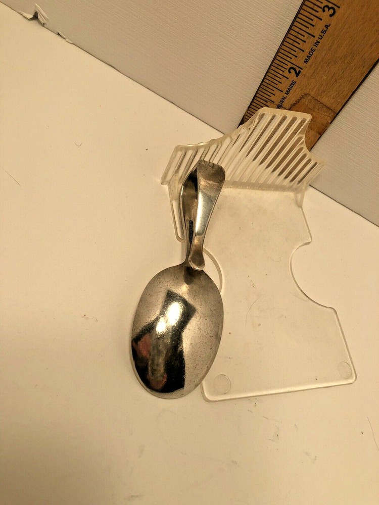 Community Silverplate Baby Spoon bent handle