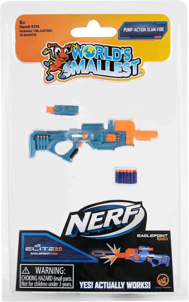 Eaglepoint RD8 World's Smallest Nerf Gun