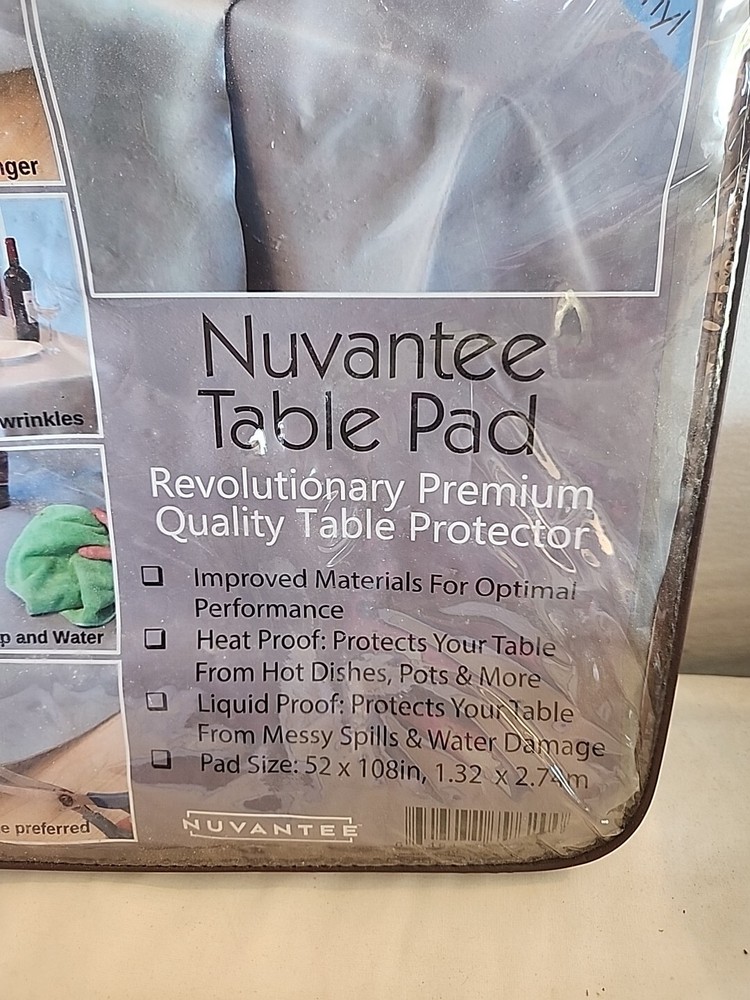 Nuvantee Table Pad Revolutionary Premium Protector, 52" x 108"