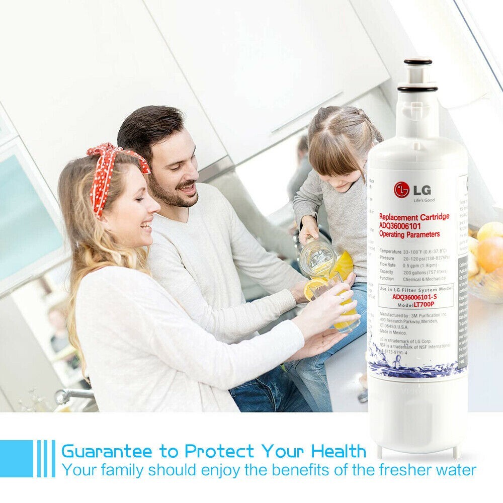 3 Pack LT700P ADQ36006101 Refrigerator Water filter compatible kenmore 9690